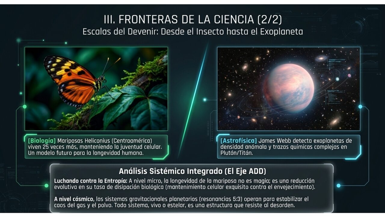 Mariposas Heliconius de Centroamérica y el secreto de su longevidad extraordinaria.