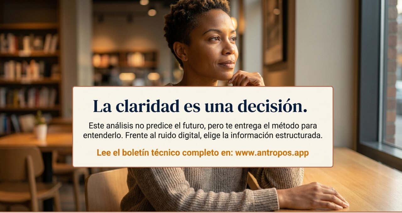 La claridad es una decisión: este análisis no predice el futuro, pero entrega el método para entenderlo.