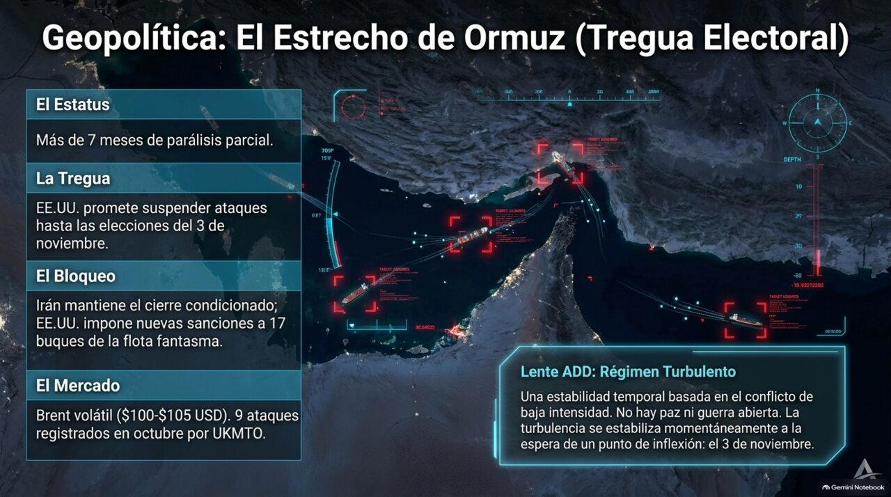 Estrecho de Ormuz, tregua electoral