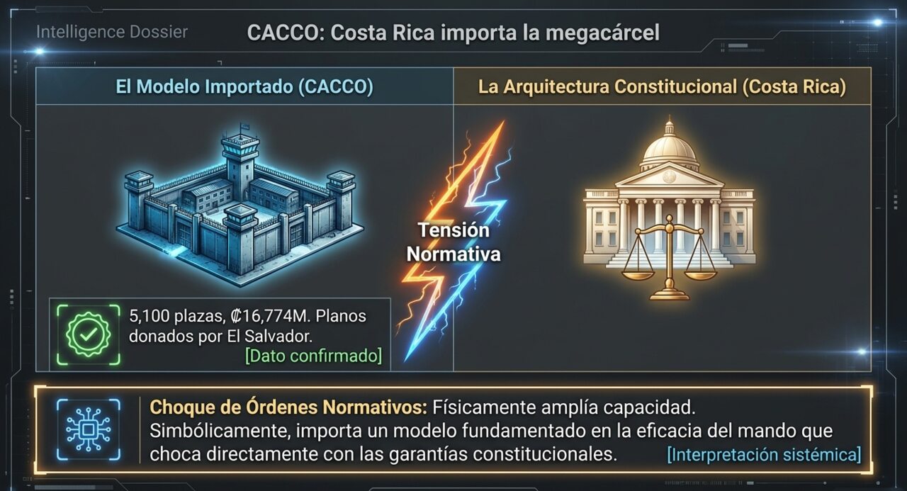 CACCO: Costa Rica importa la megacárcel
