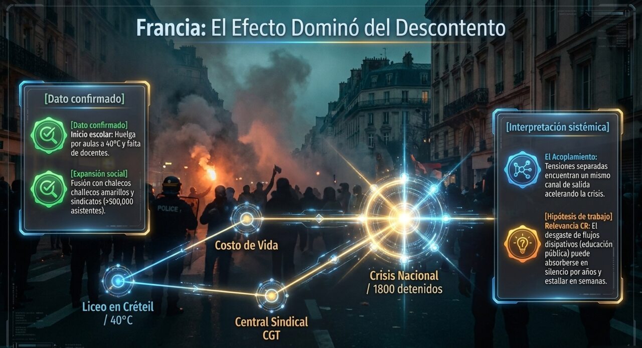 Francia: el efecto dominó del descontento